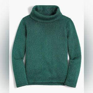 NWT J. Crew Long-sleeve funnelneck pullover